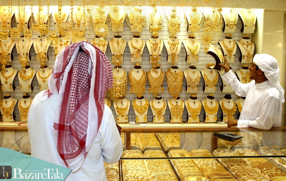 قیمت طلا در دبی